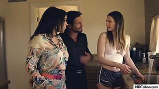 PURE TABOO Big Cocked Step Uncle Fucks The Teen And Stepmom Too! - Tommy Gunn, Krissy Lynn And Kamryn Jade