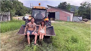 Two Farmers Smash My Pussy - Mi Got Lost & They Fucked Me! With Lucas Peracchi
