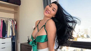 I Asked My Step Brother To Help Me With My First Time Anal