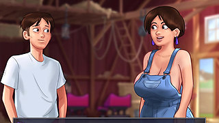 Summertime saga: the nurse helped Johannes