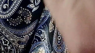 Fitting Room Secret: Giantess Flashes Her Massive Hairy Bush