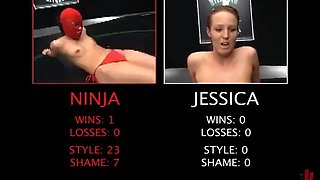 Crimson Ninja And Jessica Sexin In Ninja (1-0) Vs. Jessica (0-0)