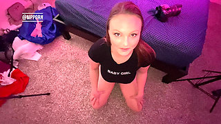 Throat Fucked and Massive Facial for Big Tit Slut