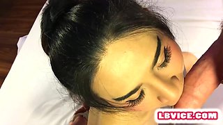 Sub Ladyboy Blowing off And Doggie style Booty Nail