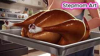 JOI Stepmom Kitchen and Wet - Come with me 100 Youll cum - Dirty Talk
