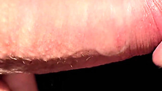 Sloppy Licking and Sucking Foreskin! Slow Blowjob Asmr with Hot Cum in Mouth!