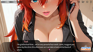 Horny Massage Clinic Gameplay Part 1 - Hiroshi's First Visit to the Clinic