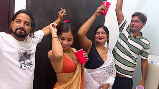 Indian Asian Desi Foursome Partners Together Fucking Two Couples Video