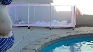 SSBBW Pool Girl