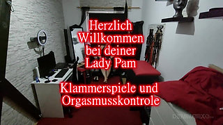 Dominant MILF Strap-on Pounds Masked Slave's Tight Ass