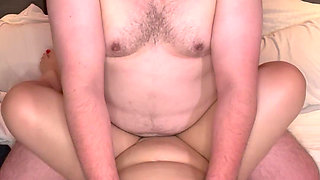 A Chubby Guy Pays Me so He Can Me