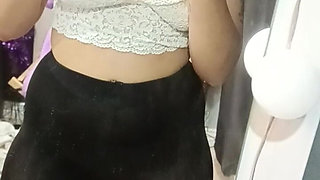 Fantasy Show with Panties and Stockings