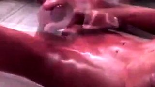 Oiled-Up Twink's Solo Fun
