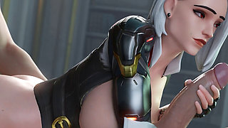 Ashe & D.va From Overwatch - 3D Animation