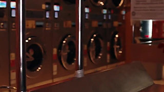 Hot Stranger Left Me Her Panties at the Laundromat and I Returned Them by Fucking Her