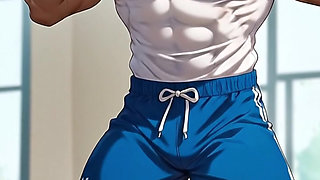 Hentai anime uncensored gym porn video