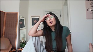 Big Titty Step Sis Gets Railed During Grandpas Funeral - Cami Strella X Jak Knife