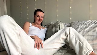 Masturbating and Moaning! Sexy Fingering Orgasm!