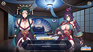 Harem Fantasy - Kinky Ninja Scroll Gameplay Part 1 - Entering the Village of Kagura
