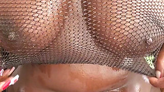 POV: Oiling My Big Boobs Through a Transparent Top