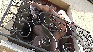 A Couple Gets Spied on While They Fuck at Home