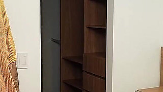 I Was Reading Quietly and My Roommate Ended up Fucking Me and Getting His Cum on My Huge Tits