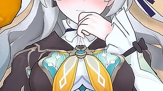 Honkai Star Rail - Firefly X Caelus Passionate Sex - 3D Hentai Animation