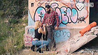 Big Tits Babe Helena Valentine Pounded Outdoor By Latin Cock