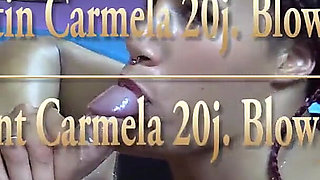 Horny Student Carmela 20y. Hardcore Blowjob on Chair