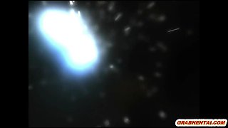 3d anime brutally fucked by monster and creampie