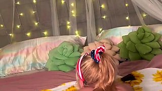 Amazing Blonde Cutie Solo Toy Fucking On Cam