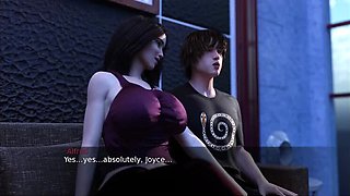 Fate & Life: Joyce and Aubrey Catch Maive and Mattias Fucking on the Bed - 3D Hentai Sex