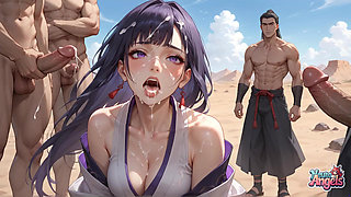 Purple-haired Goddess' Desert Milk Orgasm
