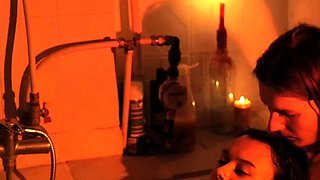Small titted babe gives awesome blowjob