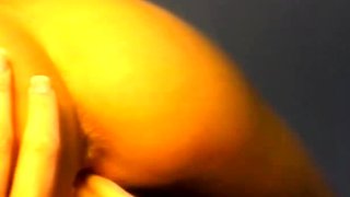 Innocent Busty blonde fingering and toying pussy