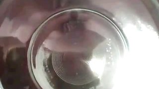 Filthy slut babe drinking piss from a bowl