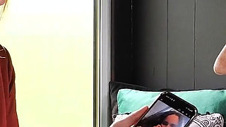The Exposure Punishment Slave Mila's Collaring and Humiliation, as Pure Lucie Flogs Her Bare Bottom and Pumps Her Tits