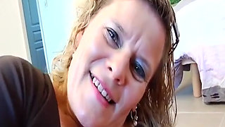Special Fetish Show with Chubby French MILF
