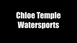 Chloe Temple Drops to All Fours, Showing Her Tight Little Ass and Pussy Outdoors