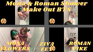 Mona Roman Shower Make Out Bts 4K