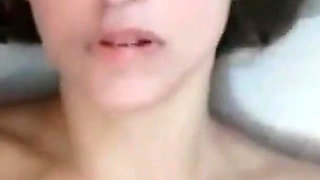 Double Cumshot with Facial and Swallowing a Lot of Milk From Two Big Cocks