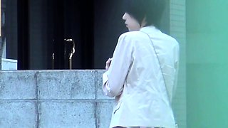 Japanese babe pee soaks