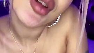 Pulled amateur babe shows her big boobs