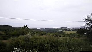 Car ride with my stepsister ends in sex and creampie,