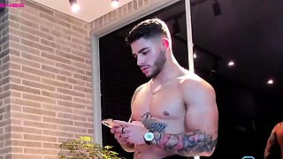 Cory Folsom gay solo masturbation