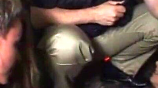 Humiliating bondage and wax playing