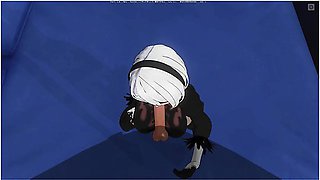 3d Hentai Pov Passionate Blowjob From Hot 2b With Nier Automata