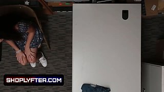 Shoplyfter - curvy mexican gives her Tight Pussy to a perv lp officer to avoid troubles with the law