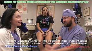 $CLOV Jackie Banes Undergoes Orgasm Research By Doctor Tampa