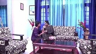 aunty’s big boobs in private room